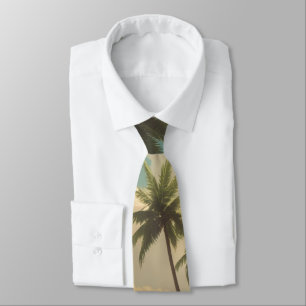 Vintage Style Hawaiian Travel Aloha From Hawaii Tie