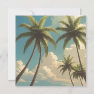 Vintage Style Hawaiian Travel Aloha Hawaii Card