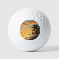 Vintage Style Hawaiian Travel Coast Sea Sunset
