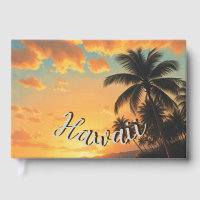 Vintage Style Hawaiian Travel Coast Sea Sunset