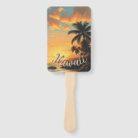 Vintage Style Hawaiian Travel Coast Sea Sunset