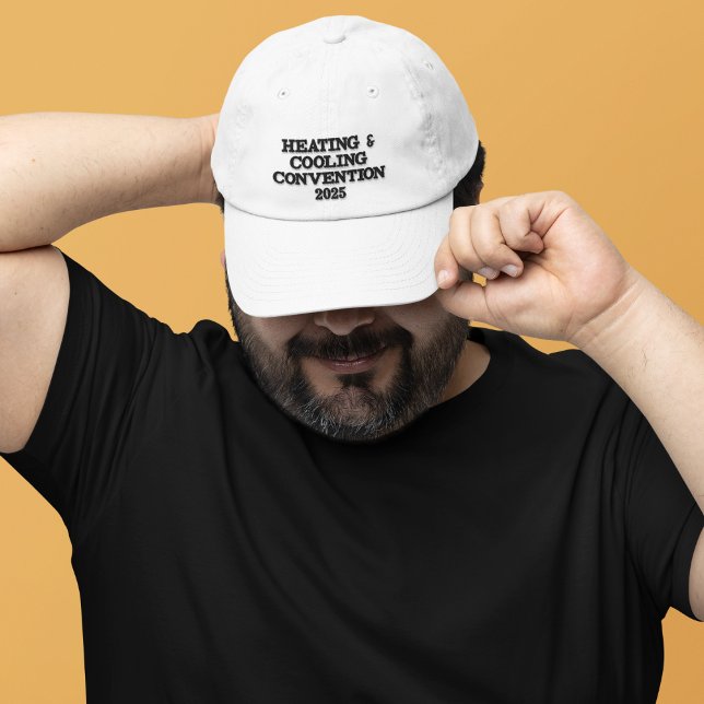 Vintage-Style Heating and Cooling Convention Embroidered Hat (Creator Uploaded)