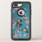 Vintage Style Hummingbirds & Blossoms