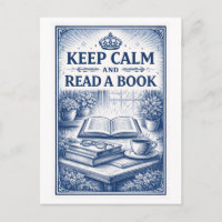 Vintage-Style "Keep Calm" Reading