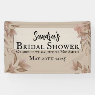 vintage style, leafe soft colours boho chic banner