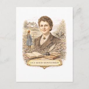 Vintage-Style Lucy Maud Montgomery Writer Postcard