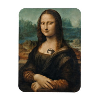 Vintage-Style "Mona Lisa" Magnet