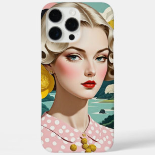 Vintage Style Portrait Of Elegant Woman iPhone 16 Pro Max Case