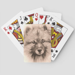 Vintage style premium playing cards. cards