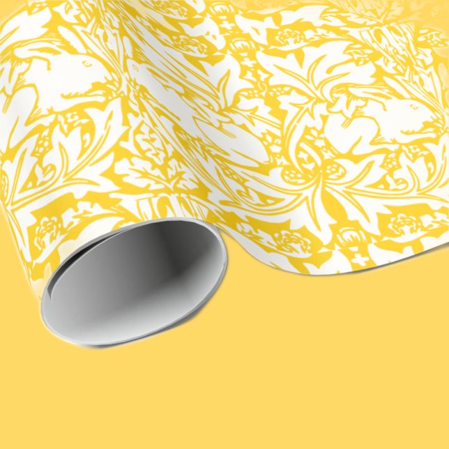 Vintage Style Rabbit & Botanical  Wrapping Paper (Creator Uploaded)