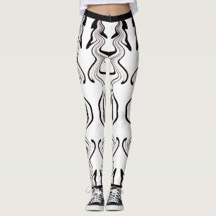 Vintage Style Retro Motivational Typography Quote Leggings