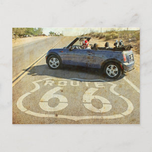 Vintage Style Route 66 Postcard! Postcard