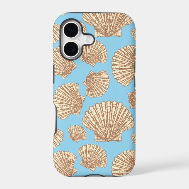 Vintage Style Seashell Pattern (Back)