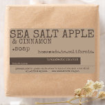 Vintage Style Soap Product Packaging Rustic Font<br><div class="desc">Make a lasting impression with these cool rustic style product labels. Especially designed for your lovely handmade soaps, candles or beauty products. Easily customise these cards to your brand and product. For additional customisation easily drop me a message below. I would be more than happy to make your design wishes...</div>