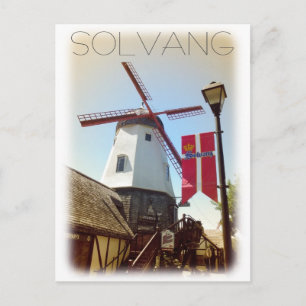 Vintage Style Solvang Postcard! Postcard