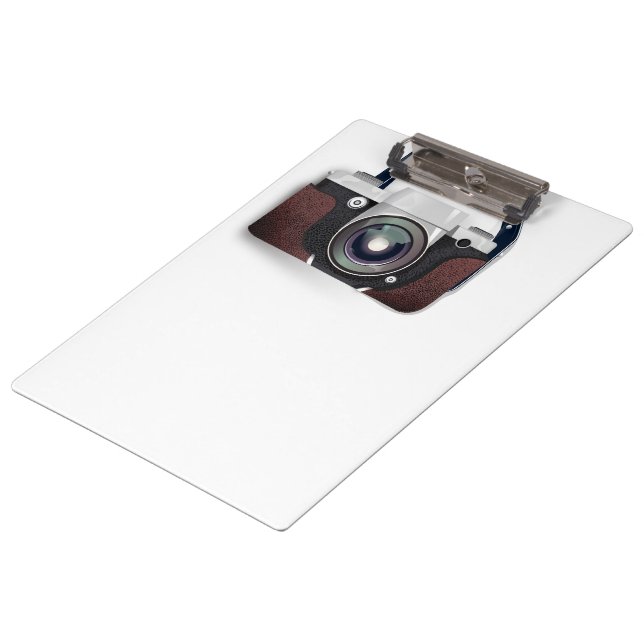 Vintage Style Vintage camera Clipboard (Angled)