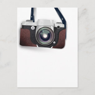 Vintage Style Vintage camera Postcard