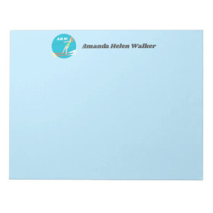 Vintage-style Waterski Notepad