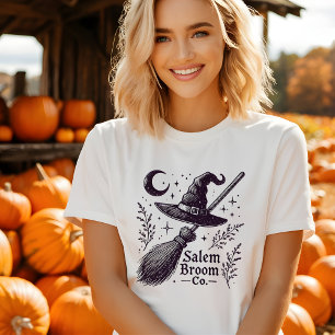 Vintage style women's Halloween tshirt