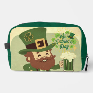 Vintage styled Saint Patrick's day Dopp Kit