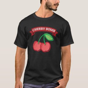 Vintage Styles for Women Cherry Bomb T-Shirt