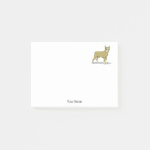Vintage Stylised French Bulldog C Post-it Notes