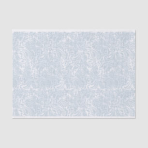 Vintage Subtle Gray Blue Abstract Swirl Pattern Tissue Paper