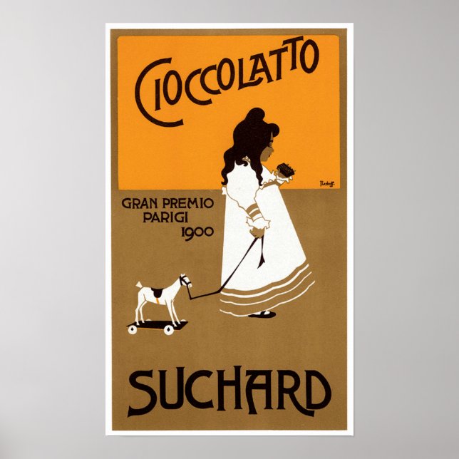 Vintage Suchard Cioccolatto Poster (Front)