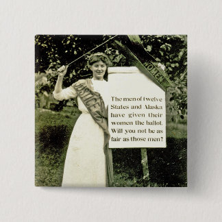 Vintage Suffragette Pin