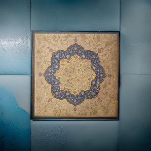 Vintage Sultan Kuran Design Ceramic Tile