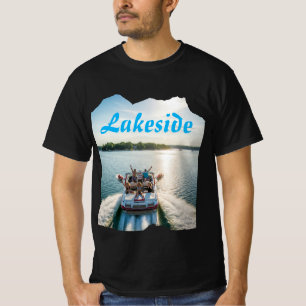 Vintage Summer and Lakeside Family Vacation T-Shirt