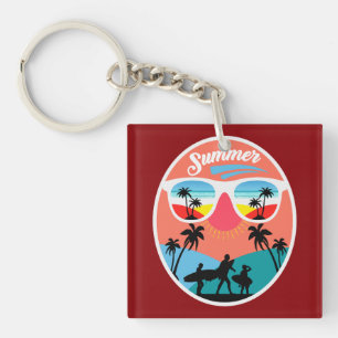 Vintage Summer Design-68265 Key Ring
