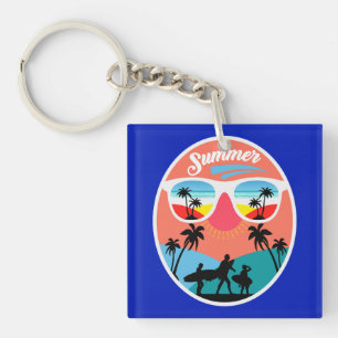 Vintage Summer Design-68265 Key Ring
