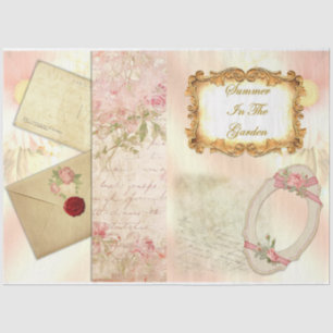 Vintage Summer Design Series 5 Tissue Paper