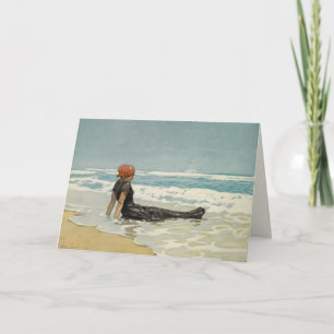 Vintage Summer Greeting Card From The Beach