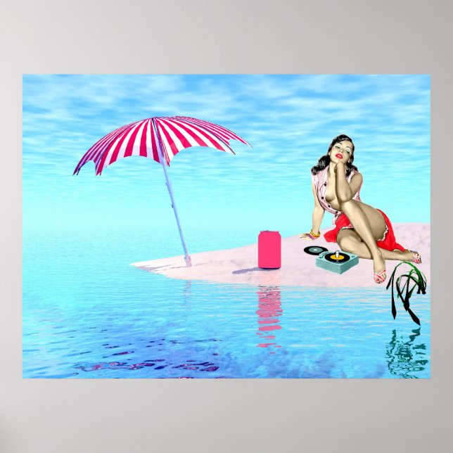 Vintage Summer Poster (Front)