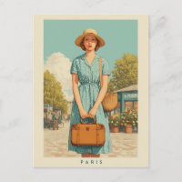 Vintage Summer Stroll in Paris