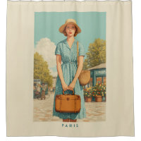 Vintage Summer Stroll in Paris