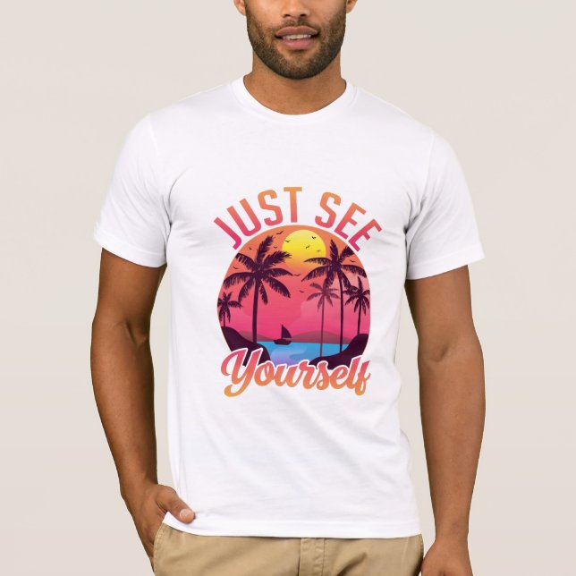 vintage summerT-Shirt T-Shirt (Front)