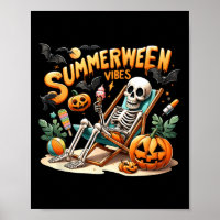 Vintage Summerween Ice Cream Summer Vacation Hallo