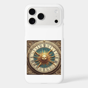 Vintage Sun Astrology Clock Aesthetic PhPhone Case