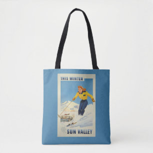 Vintage Sun Valley Idaho USA bags