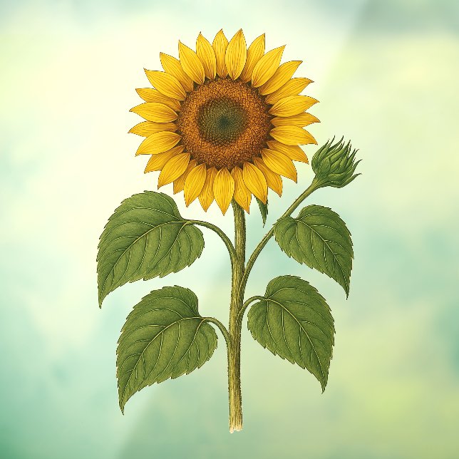Vintage Sunflower (Sheet 3)