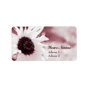 Vintage Sunflower - Address Label