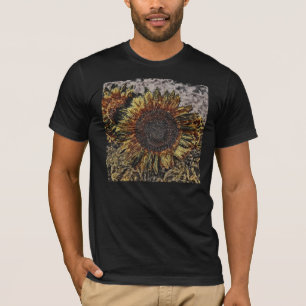 Vintage Sunflower artwork #4 T-shirt