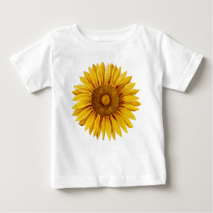Vintage Sunflower Happy Flower Baby T-Shirt