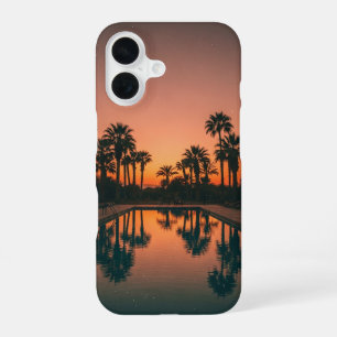 Vintage Sunlit Oasis iPhone 16 Case