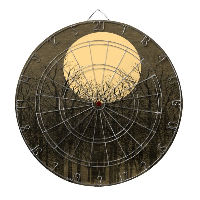 Vintage Sunset 2 Dartboard (Front)
