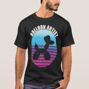 Vintage Sunset Balloon Animal Balloon Twister Ball T-Shirt