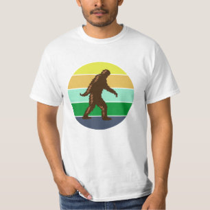 Vintage Sunset Bigfoot Sasquatch  T-Shirt